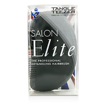 Tangle Teezer Salon Elite Professional Detangling Hair Brush - Midnight Black (For Wet  Dry Hair) 1pc