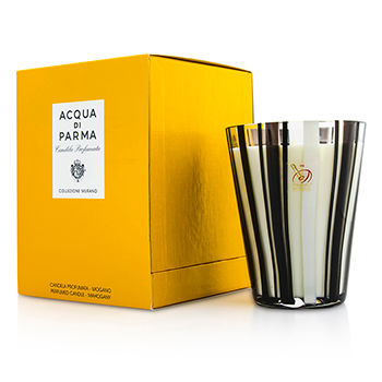 아쿠아 디 파르마 Murano Glass Perfumed Candle - Mogano (Mahogany) 200g