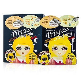 [해외]팜스테이 Princess 3-Steps Mask - Sleeping 10pcs