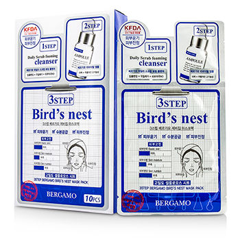 [해외]베르가모 3Step Bergamo Mask Pack - Birds Nest 10pcs