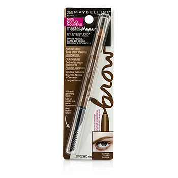[해외]메이블린 Eyestudio Master Shape Brow Pencil - #250 Blonde 0.6g
