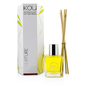 iKOU Aromacology Diffuser Reeds - Nurture (Italian Orange Cardamom  Vanilla - 9 months supply) -
