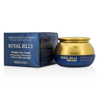 [해외]베르가모 Wrinkle Care Cream Royal Jelly (Moisturizing/Nutritional) 50g