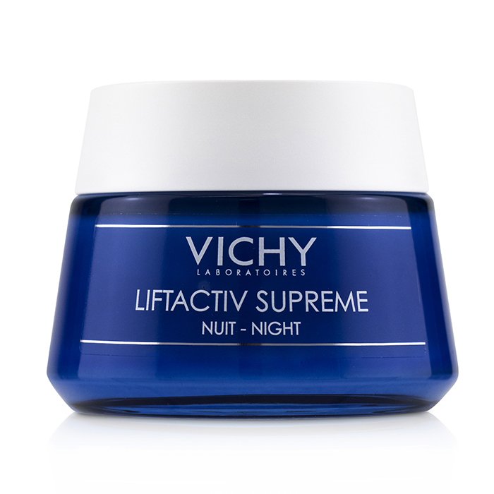 비쉬 LiftActiv Supreme Night ANT.. Wrinkle Firming Correcting Care Cream For All Skin Types 50ml