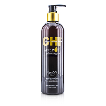 CHI Argan Oil Plus Moringa Oil Shampoo - Sulfate  Paraben Free 355ml