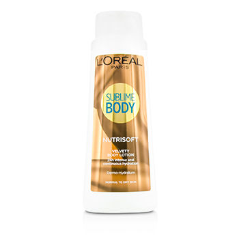 [해외]로레알 Sublime Body Nutrisoft Velvety Body Lotion - For Normal To Dry Skin 400ml