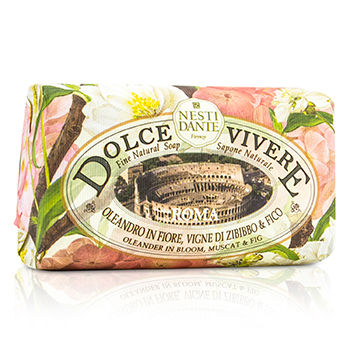 Nesti Dante Dolce Vivere Fine Natural Soap - Roma - Olenander In Bloom, Muscat  Fig 250g