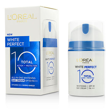 [해외]로레알 White Perfect Total 10 Whitening Day Cream sp.. 30 ok 50ml