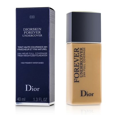 크리스챤 디올 Diorskin Forever Undercover 24H Wear Full Coverage Water Based Foundation  030 Medium Beige 40ml