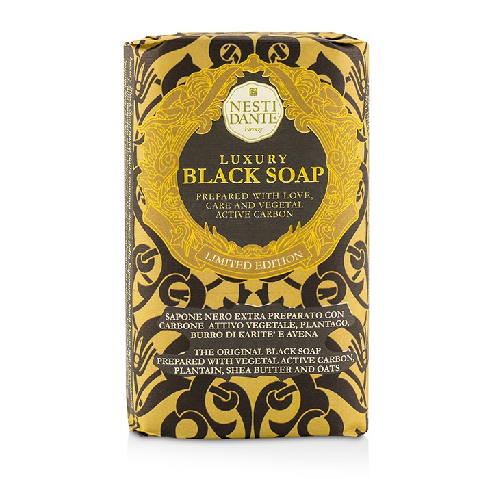 네스티단테 Luxury Black Soap With Vegetal Active Carbon (Limited Edition) 250g
