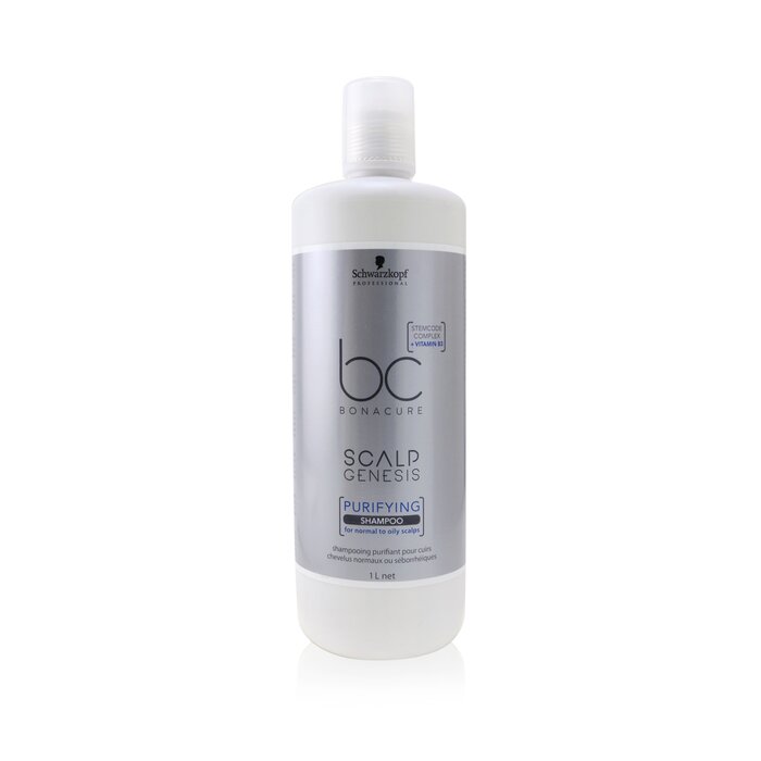 슈바르츠코프 BC Bonacure Scalp Genesis Purifying Shampoo For Normal to Oily Scalps 1000ml
